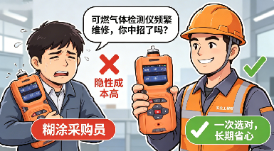 可燃气体检测仪总频繁维修？低价设备藏着不少隐性成本