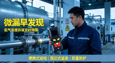 氢气看不见摸不着极易爆炸！实测逸云天氢气检测仪，才算真正守住车间安全底线