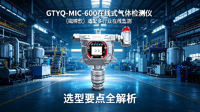 GTYQ-MIC-600在线式气体检测仪（磁棒款）适配多行业在线监测，选型要点全解析