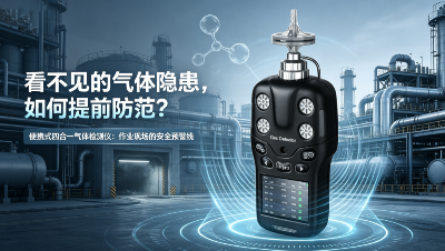 看不见的现场隐患如何防范？便携式四合一气体检测仪守护作业安全